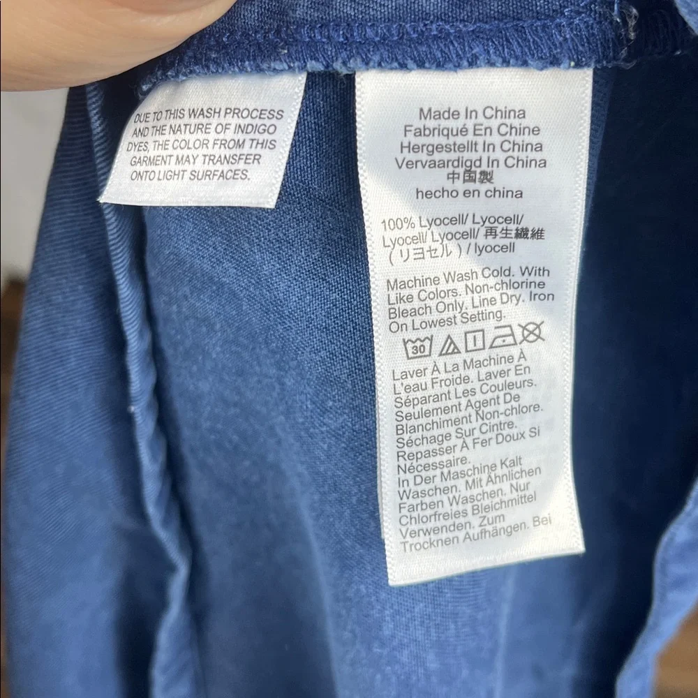J. Crew‎ Zip-Front Denim Dress.